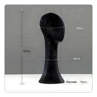 Hairpiece Display Head Molded Neckline Hairpiece Mannequin Head Shoulder Design