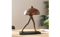 Fungi Figurine Sculptural Resin Figurine Textured for Cabinet, Art Collectors