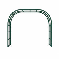 Metal Garden Arch Easy Assembly Rose Arch Trellis Weather-Resistant Climbing Plant Archway for Homeowners, DIY Enthusiasts, Pathway, Backyard, Patio