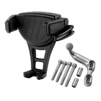 Navigation Phone Mount with Offset Base for Harley Davidson and Honda Gold Wing