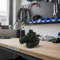 Replacement Tire Changer Valve Rapid Valve with Quick-Connect Fittings Heavy-Duty Machine Part Universal for Mechanics, Garage