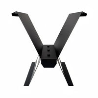 X Shaped Magazine Rack Creative Crafted Metal Magazine Rack Stable Support Paper Organizer for Showroom, Study Room