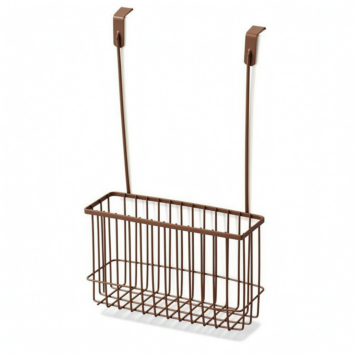 Cabinet Door Basket with Hook Open Wire Basket with Hooks Small for Pantry