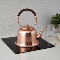 Solid Copper Tea Kettle Copper Tea Kettle Large Capacity Kitchen Item for Stovetop