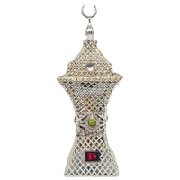 Plug-in Middle Eastern Incense Burner, Iron, Classical Style, Electroplated Finish