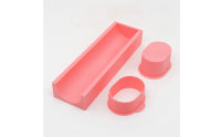 3 Pieces Uniform Cake Ball Mold with Pusher Plastic Cake Ball Mold Reusable Food-Grade for Bakers