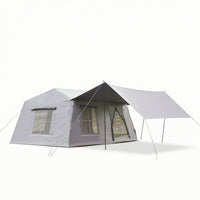 Inflatable Tent Blackout Two-Room Tent Heat-Insulating for Families, Groups, Outdoor Camping, Upscale Camping