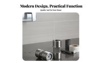Anti-Backflow Check Valve Eccentric Shower Faucet Connector Solid Brass Offset Faucet Adapter Adjustable Installation Distance for DIYers