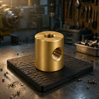 Accu-Turn Rotor Feed Nut Precision Fit Brake Lathe Rotor Nut Wear-Resistant