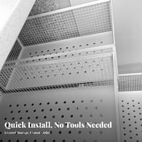 Sliding Wire Drawer Pull-pull-out Design Closet Organizer Mesh panel for home users