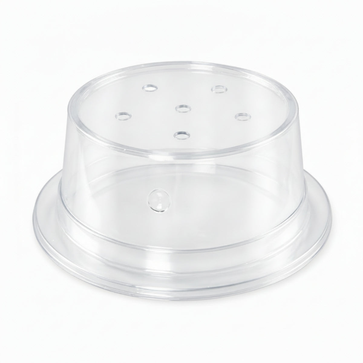 Plate Cover with Vents Clear Cloche Vented for Buffet, Restaurants, Caterers