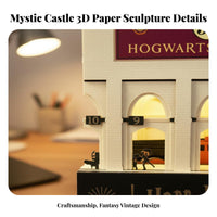Dimensional Paper Craft Memo Pad Creative Gift Paper Carving Art Notepad Multi-Functional Paper Carving Memo Block for Collectors, Collectors