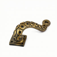 Cephalopod Door Handle Antique Bronze Cephalopod Tentacle Door Handle Nautical