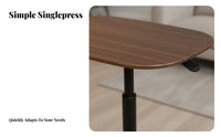 Adjustable C-Shaped Table rotate Top Household Furniture Space-Saving Design