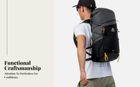 Lightweight foldable daypack for hiking and camping