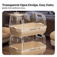 Multi-Tier Rolling Mobile Organizer with Wheels Multi-Tier Rolling Container