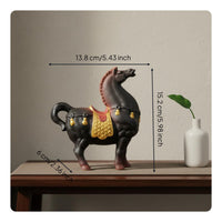 Tang Dynasty Horse Statue Auspicious Symbolism Chinese Astrological Horse