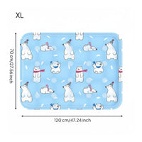 Pet Cooling Mat Gel Cooling Pad for Pets Long-Lasting for Kennels, Crates