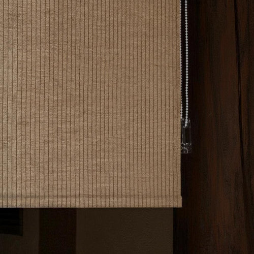 Folding Roman Blind Wabi-Sabi design Roman Shade Natural Aesthetic for Restaurant