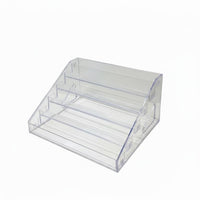 Tiered Eyeshadow Palette Rack Easy to Clean Makeup Organizer for Bathroom, Women