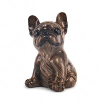 Dog Figurine Glossy Decorative Canine Sculpture Tabletop Home Decor for Entryway