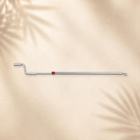 RV Awning Crank Long-Lasting Metal Awning Crank Handle Portable Comfortable Grip for Campers, Travel