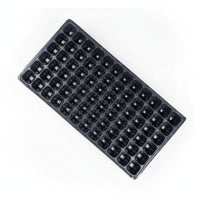 10 Pieces Seedling Tray Compartmented Starting Tray Black for Growers, Gardeners
