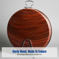 Durable Ironwood Chopping Board, Microbe Resistant, Double-Sided, Kitchen Essential