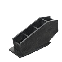 Gothic Coffin Wooden Brush Holder and Pen Stand with Compartments
