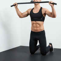 Ergonomic Handle Lat Pulldown Bar Non-Slip Grip High Pulley Bar Heavy Duty Cable Machine Attachment for Fitness Enthusiasts, Bodybuilders