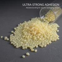High Temperature Hot Melt Glue Pellets for Carton Sealing, Strong for Box Packaging, PE Film Laminated