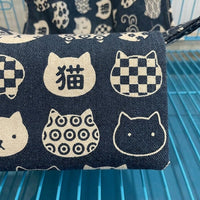 Cat Hammock Cage Hammock, Cat Swing Hanging Cat Bed, Fleece Indoor Resting Place with Adjustable Straps, Warm Pet Cage Accessories for Home