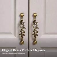 Tree Leaf Branch Cabinet Handle