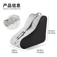 儿童轮滑鞋包手提包大号通用溜冰鞋收纳包旱冰鞋背包溜冰鞋收纳袋