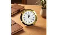 Clock Insert Mini Replacement Clock Insert Compact for Crafters, DIY Crafts