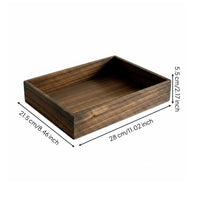 Key Organizer Tray Vintage Style Entryway Catchall Tray Multi-Use Home Decor for Tea Table, Hotel