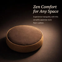Round Floor Cushion, Large Floor Pillow for Living Room, Modern Minimalist Seati #variant:Diameter 50cm, Thickness 10cm