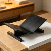Modern Minimalist Wooden Bookshelf for Study, Magazine Rack, Desktop Support Bookend, Decorative Item for Model Rooms, Simple Display