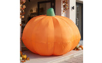 Inflatable Pumpkin Decoration Orange Pumpkin Inflatable Air-Filled for Yard, Lawn, Porch