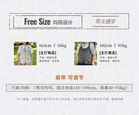 NOBANA Outdoor Camping Vest, Quick-Dry Multi-Pocket Work Vest for Hiking and Fishing