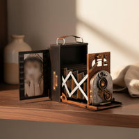 Vintage Camera Model Ornament Collectible Home Decor Desktop Decoration