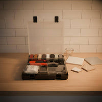 Tile Repair Hand Tool Kit Hinged Case Household Fix Handheld