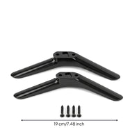 TV Base Bracket Slimline TV Stand Base Television Stand Legs Allall-in-One Hardware Replacement for Living Room, Bedroom