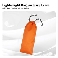 Dustproof Drawstring Storage Bag Long-Lasting Long Rectangular Pouch Lightweight for Hikers, Campers, Camping, Travel