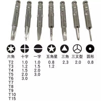 Mini Precision Screwdriver Set for Electronics and Small Repairs, Portable Carbon Steel Tool Kit