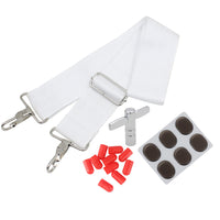 LADE Snare Drum Accessory Kit with Strap, Key, Stick Bag, and Mute Pad