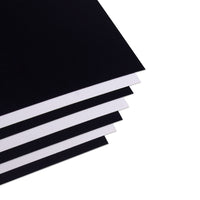 4K Black and White Cardstock A3 A4 Drawing Paper Thick Hard White Cardboard 300gsm Handmade Yellow Kraft Paper