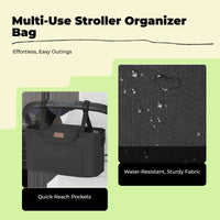 Large capacity stroller bag