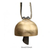 Brass Hanging Bell Handmade Home Decor Easy to Hang