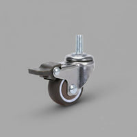 Threaded Stem Caster Wheel Effortless Movement Furniture Part Floor-Friendly